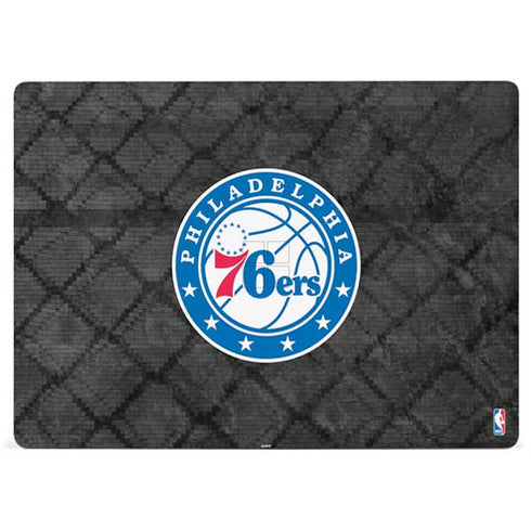 NBA Philadelphia 76ers Black Rust Surface Laptop 2 Skin
